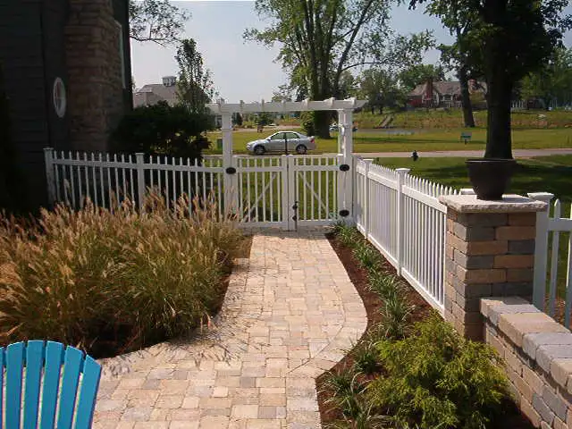 Harian 1 stone walkway and landscaping by Riepenhoff Landscape