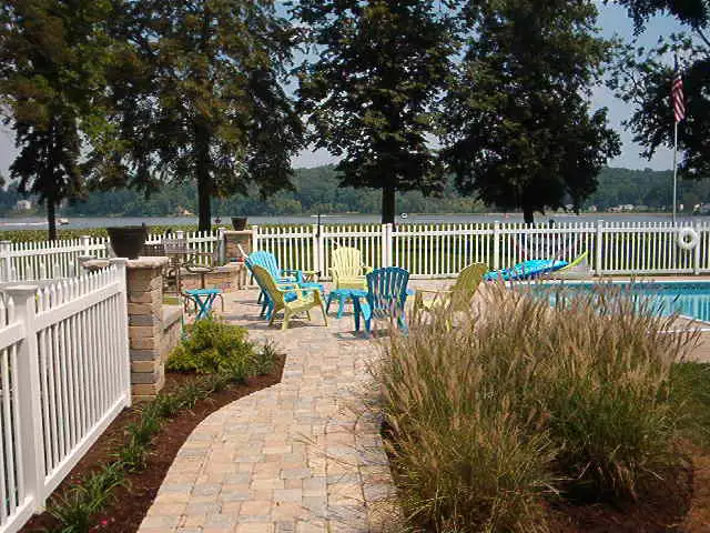 Harian 2 stone pool surround by Riepenhoff Landscape